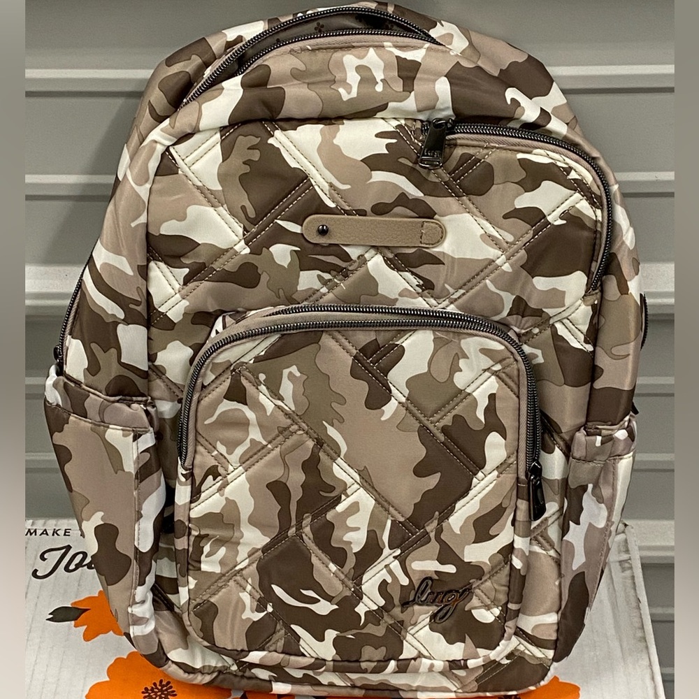 NWT Lug Roadster Backpack - Camo Taupe